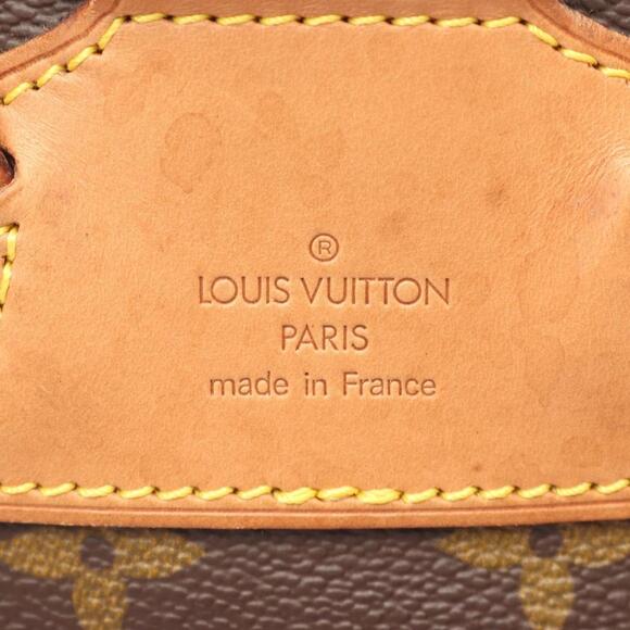 LOUIS VUITTON Brown Monogram Leather Backpack - Picture 5 of 11